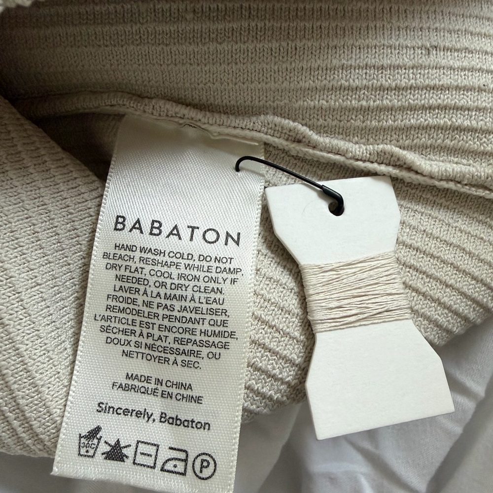 Babaton - Sculpt Knit Empire Longsleeve - Picture 5 of 6